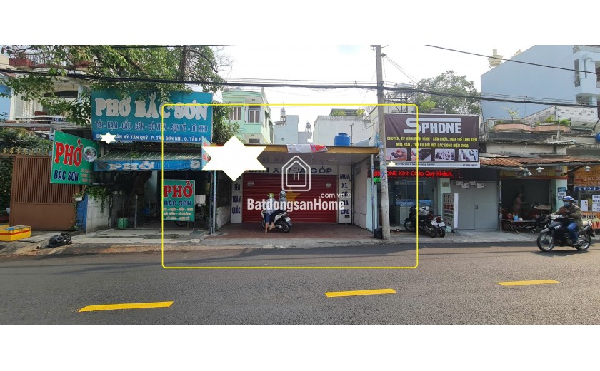Cho thuê nhà Mặt tiền Tân Kỳ Tân Quý 180m2 - NGANG 6M